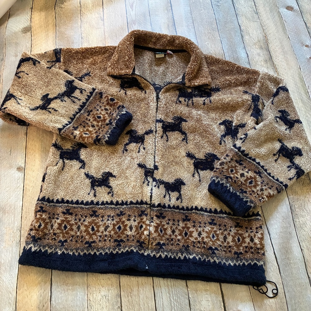 Equestrian Mazmania fleece jacket